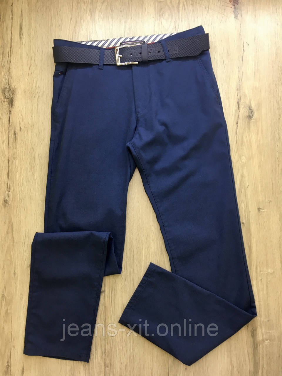 Брюки чоловічі 31(р) сині 7079-1 Tommy Hilfiger Туреччина Весна-D