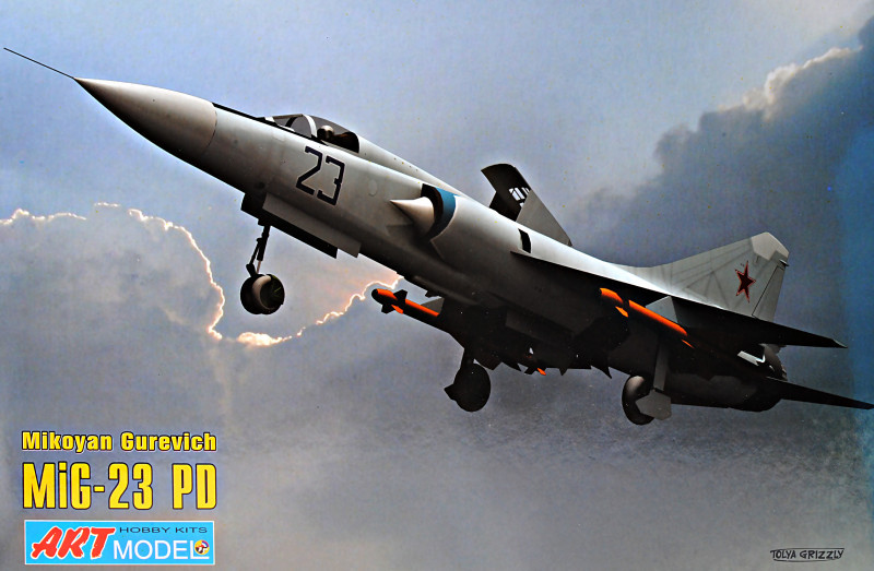 Пластикова модель 1/72 ART-model 7208 MIG 23 PD