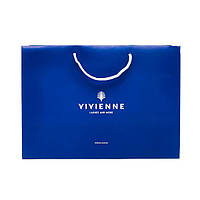 Фирменный бумажный пакет Vivienne 25*35 см