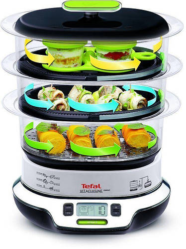 Пароварка Tefal VS 4003 Vitacuisine Compact 1800 Вт., цена 85419 грн ...