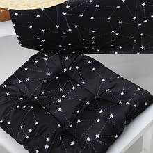Подушка на стілець із зав'язками Созвездия 40x40x4 см (PZ_21A017)