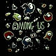 Футболка для мальчика "Among Us" светяшка, фото 4
