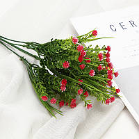 Букет Цветок Гипсофила Малиновый (25см)