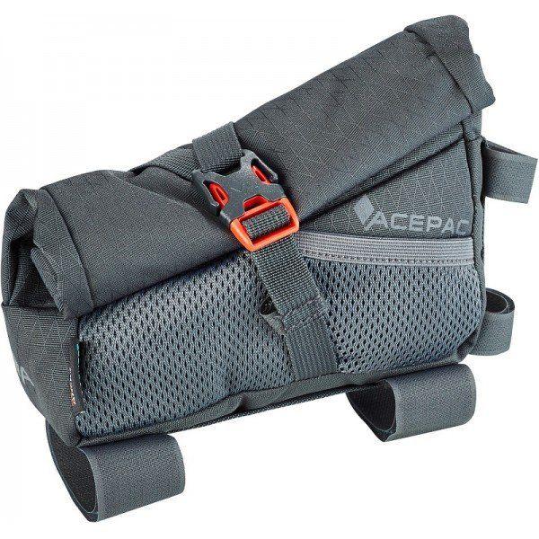 Велосумка на раму Acepac Roll Fuel Bag M Grey (ACPC 1082.GRY) 0.8L