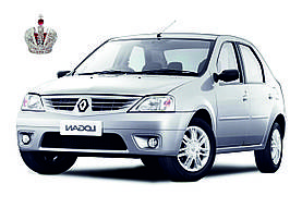 Бічне скло на Renault Logan I (2004-2012) (Седан)