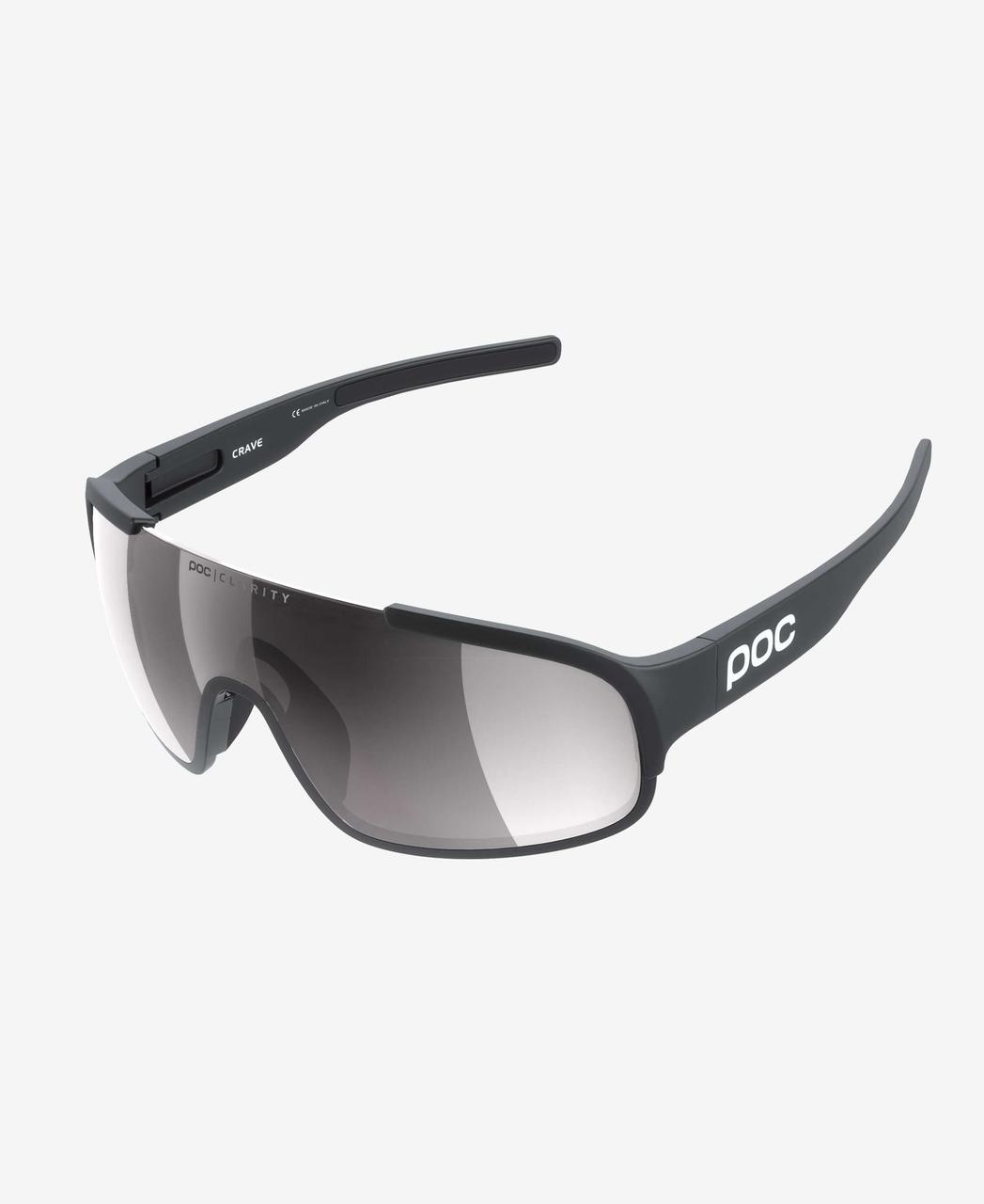 Сонцезахистні велосипедні окуляри POC Crave, Uranium Black / Violet / Silver Mirror, (PC CR30101002VSI1)