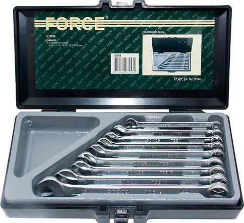 Набір ключів комбінованих FORCE 5094 9 шт