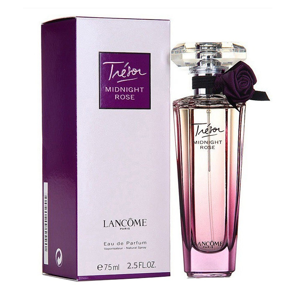 Жіноча парфумована вода Lancome Tresor Midnight Rose (Ланком Трезор Міднайт Роуз) 75 мл