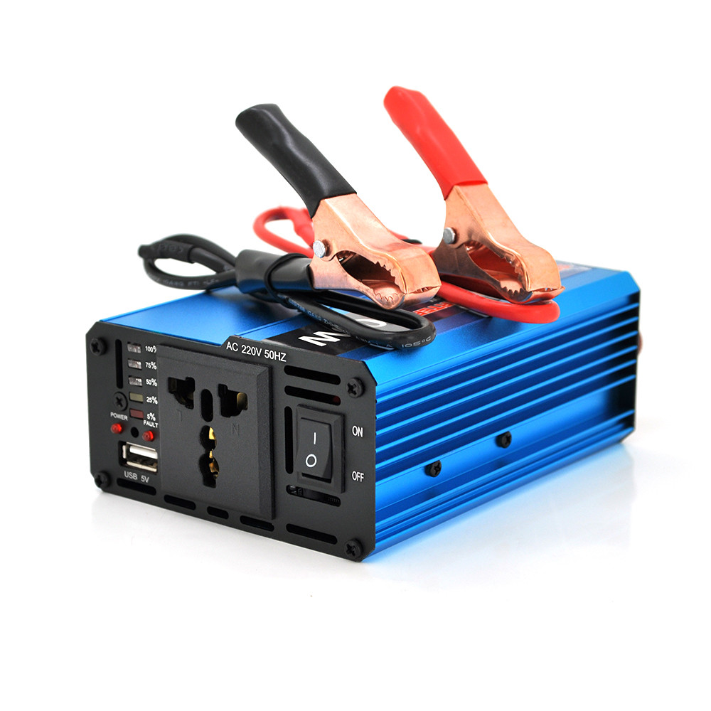 Автомобільний перетворювач напруги інвертор Voltronic з USB DC/AC 600 W 24 V / 220 V Розетка 24 В 220 В 600 Вт
