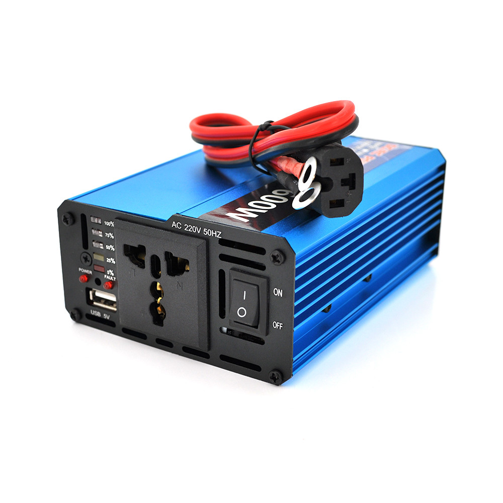 Автомобільний перетворювач напруги інвертор Voltronic з USB DC/AC 600 W 60 V / 220 V Розетка 60 В 220 В 600 Вт