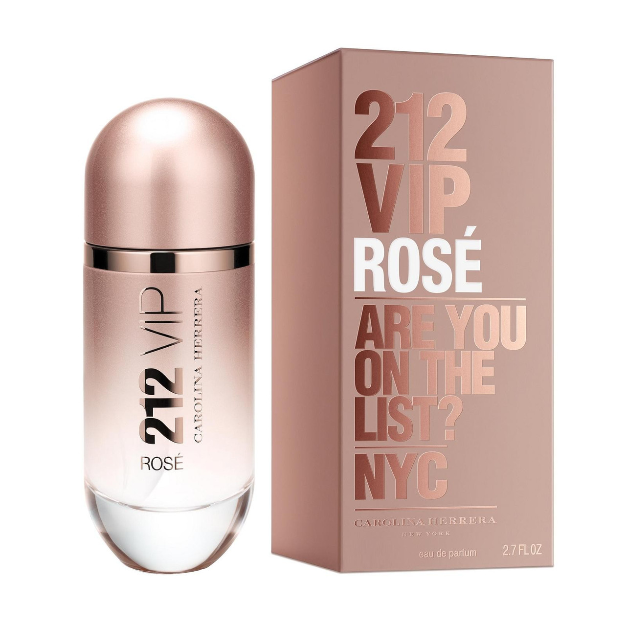 Женская парфюмированная вода Carolina Herrera 212 Vip Rose (Каролина Херера 212 Вип Роуз) 80 мл - фото 1 - id-p203290846