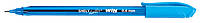 Ручка кулькова масляна WIN SHELLY Blue 0,7мм синя ергономічний трикутний корпус (50)