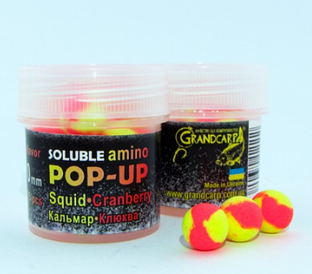 Amino POP-UP РОЗЧИННИЙ Журавлина-Кальмар Ø10 мм
