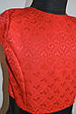 Нарядне плаття для дівчинки 140 розмір з спідницею з еко-шкіри, фото 4