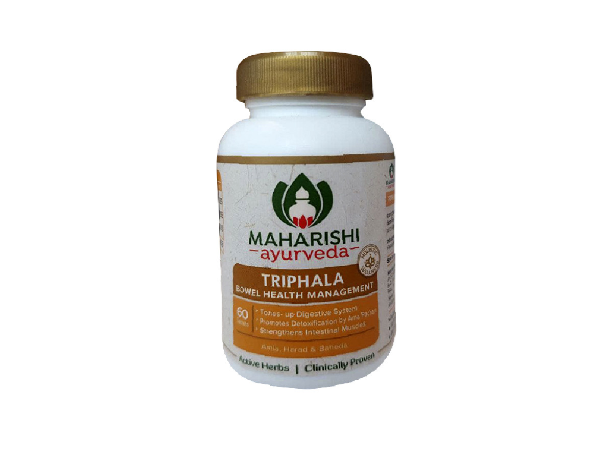 TRIPHALA (60TAB) MAHARISHI AYURVEDA, ТРІФАЛА МАХАРІШІ