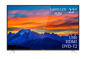 Телевізор Thomson 22" FullHD/DVB-T2/USB (1080р)