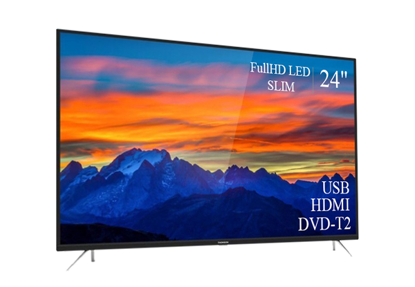 Телевізор на кухню Thomson 24" FullHD/DVB-T2/USB (1920×1080)