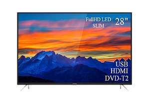 Телевізор Thomson 28" FullHD/DVB-T2/USB (1920×1080)