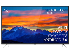 Телевізор Thomson 58" Smart-TV/DVB-T2/USB (1920×1080) Android 7.0 4К/UHD