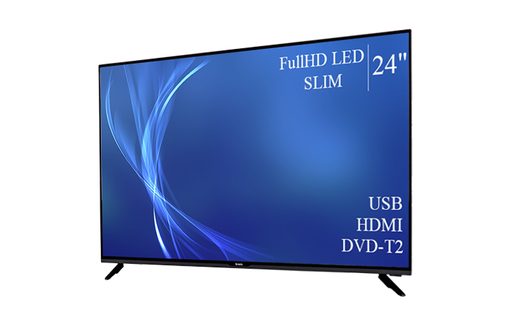 Невеликий телевізор Bravis 24" FullHD/DVB-T2/USB