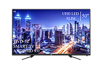 Телевизор JVC 50" Smart-TV//DVB-T2/USB АДАПТИВНЫЙ UHD,4K/Android 13.0