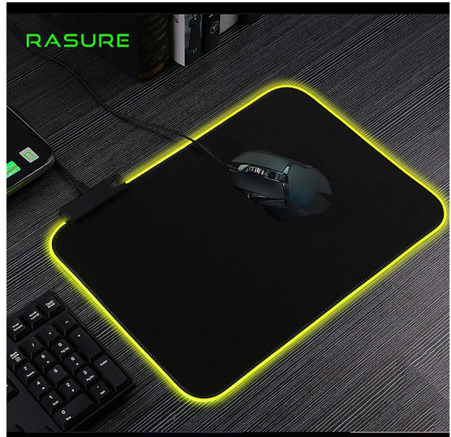 Килимок для мишки з підсвічуванням RASURE RGB, фото 1