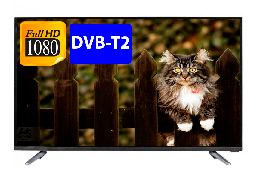 Телевізор LED TV 32" дюйма в дитячу FullHD DVB-T2 HDMI, фото 1
