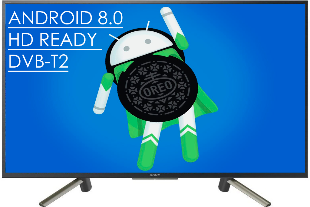 Телевізор Sony 32" Smart TV Android 13.0/WiFi/HD Ready/DVB-T2/
