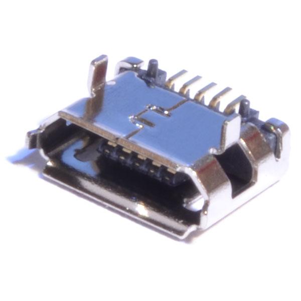 Гніздо micro usb 5pin hw-mc-5F-03