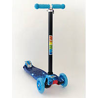 Дитячий самокат c принтом Micmax Зоряне небо