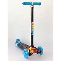 Самокат c малюнком для дітей Micmax Вогонь і Лід