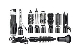 Повітряний фен-щітка стайлер для волосся Gemei GM-4833