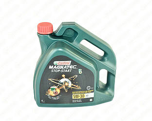 Моторна олива CASTROL 5W30 A5 - Castrol Magnatec STOP-START (4 liter) (ACEA A1/B1, A5/B5; API SN; ILSAC GF4)