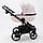 Коляска Adamex Bibione PS-26 Tip рожевий, фото 2
