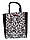 Сумка Victoria`s Secret 2014 Black & White faux leather Leopard Print Tote Bag, фото 8