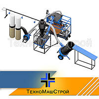 Брикетировщик "Ecopress" с измельчителем соломы ДР-1000