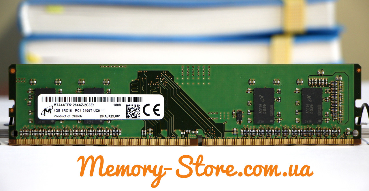 Оперативна пам'ять для ПК Micron DDR4 4Gb PC4-2400T (б/у)