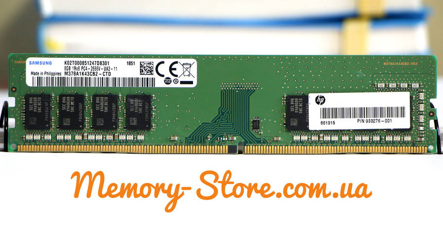 Оперативна пам'ять для ПК Samsung DDR4 8Gb PC4-2666V (б/у), фото 1