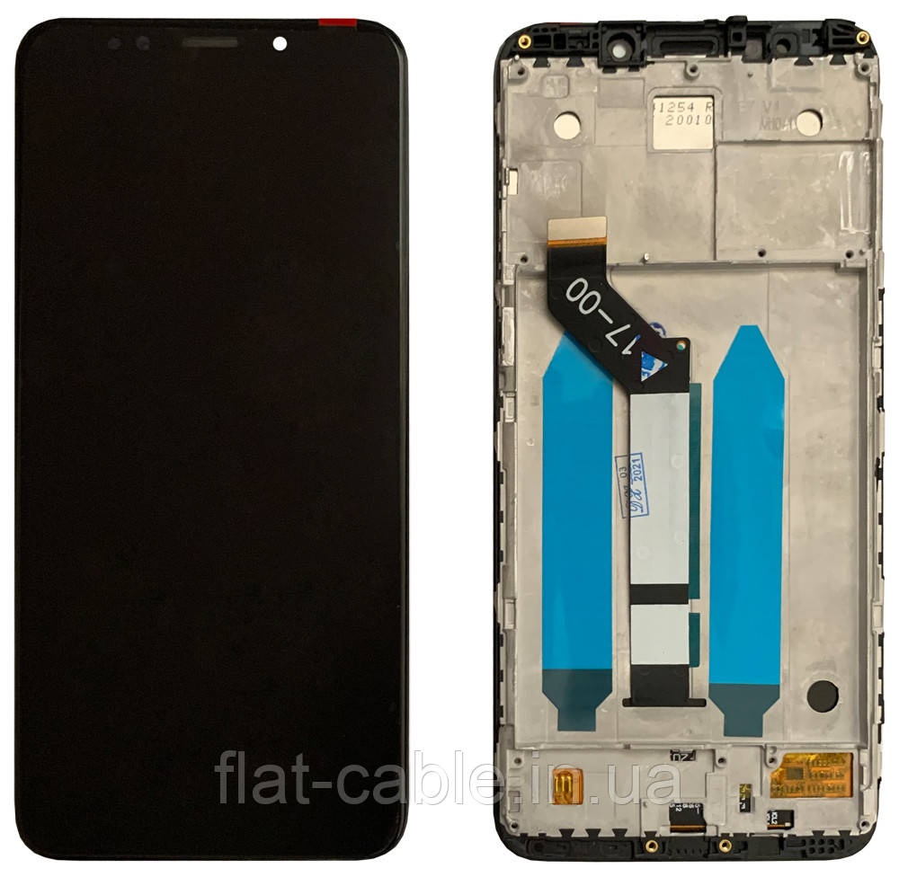 Дисплей + сенсор Xiaomi Redmi 5 Plus Чорний Original у рамці (OEM)