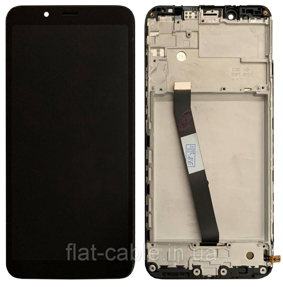 Дисплей + сенсор Xiaomi Redmi 7A Чорний в рамці (OEM)