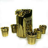 Подарунок куму набір каністра бар Дозаправка "Дозаправка найкращому куму", фото 3