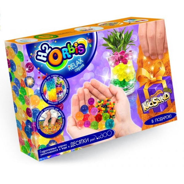 Набір креативної творчості Danko Toys Relax Box Кульки (молекули) H2Orbis, фото 1