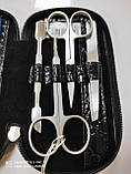 Маникюрный набор 6 предметов в чехле черный Набір манік'юрний Маникюрный набор KDS 5104, фото 3