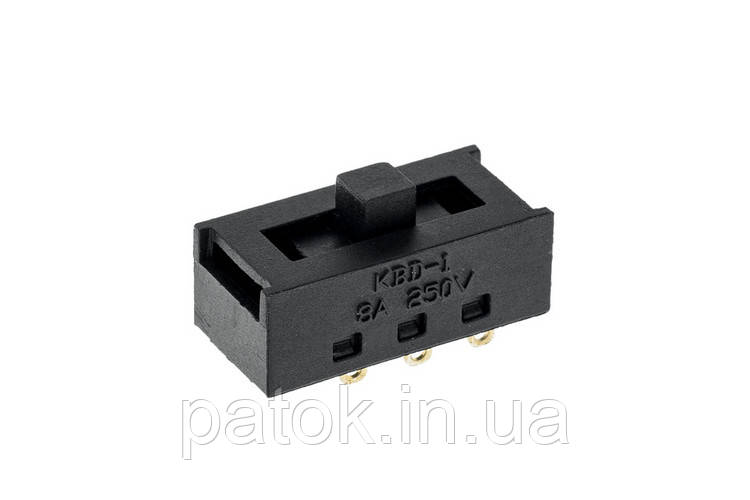 Универсальный ползунковый переключатель для фена 8A 250V (3 позиции) от ...