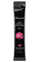 Оновлювальний нічний крем з равликом JM Solution Active Pink Snail Sleeping Cream Prime 4 мл