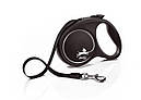 Flexi Design M стрічка 5 метров до 25 кг повідець-рулетка для собак, фото 4