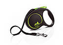 Flexi Design M стрічка 5 метров до 25 кг повідець-рулетка для собак, фото 2