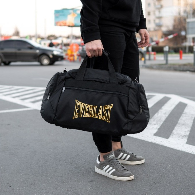 Спортивна чоловіча сумка EVERLAST YELLOW для тренувань і залу