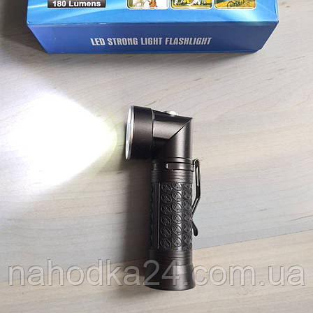 Потужний магнітний ліхтар Police 1822-T6+COB (White+Red), фото 1