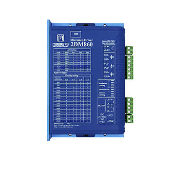 Цифровий драйвер крокового двигуна 2DM860 ЧПК (ЧПУ) CNC 8.4A, фото 1